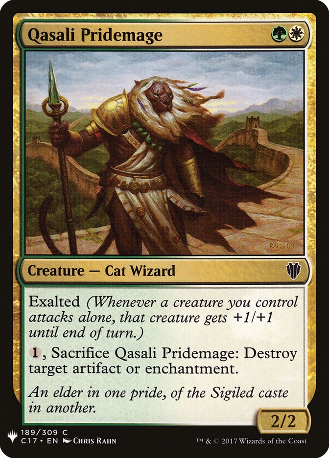 Qasali Pridemage [Mystery Booster] | Dragon's Lair Comics and Fantasy Houston TX