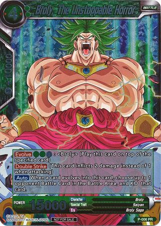 Broly, The Unstoppable Horror (P-006) [Promotion Cards] | Dragon's Lair Comics and Fantasy Houston TX