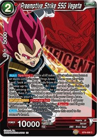 Preemptive Strike SSG Vegeta (BT6-008) [Magnificent Collection Gogeta Version] | Dragon's Lair Comics and Fantasy Houston TX