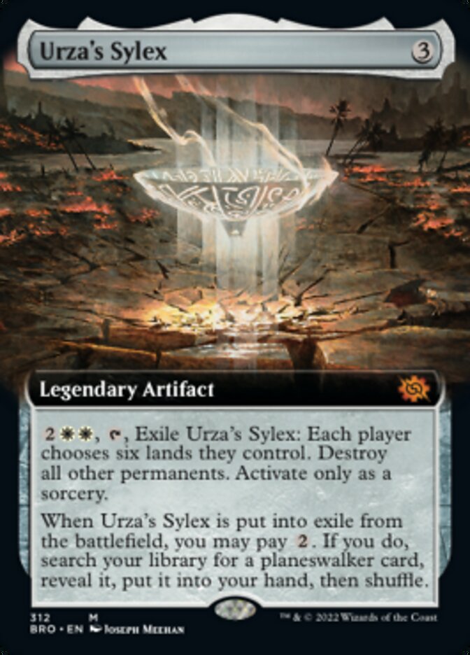 Urza's Sylex (Extended Art) [The Brothers' War] | Dragon's Lair Comics and Fantasy Houston TX