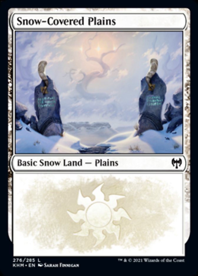 Snow-Covered Plains (276) [Kaldheim] | Dragon's Lair Comics and Fantasy Houston TX