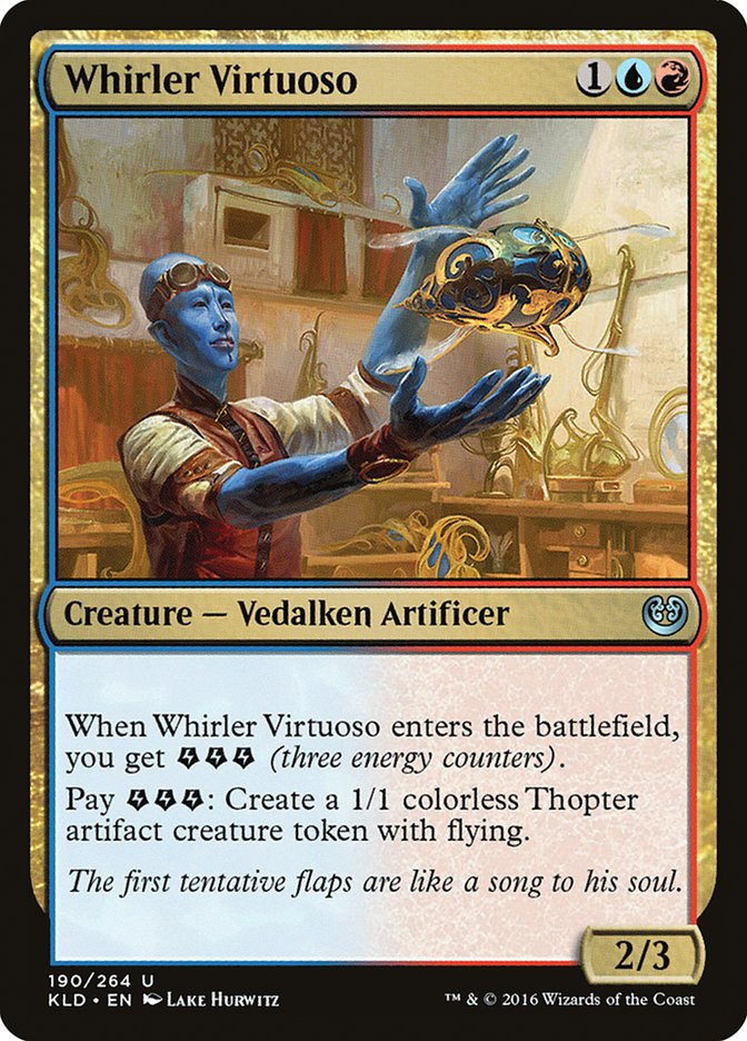 Whirler Virtuoso [Kaladesh] | Dragon's Lair Comics and Fantasy Houston TX