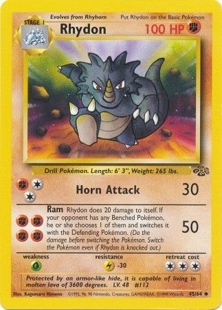 Rhydon (45/64) [Jungle Unlimited] | Dragon's Lair Comics and Fantasy Houston TX