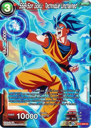 SSB Son Goku, Technique Unchained (BT11-006) [Vermilion Bloodline 2nd Edition] | Dragon's Lair Comics and Fantasy Houston TX