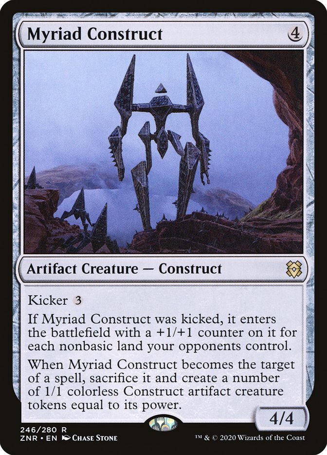 Myriad Construct [Zendikar Rising] | Dragon's Lair Comics and Fantasy Houston TX