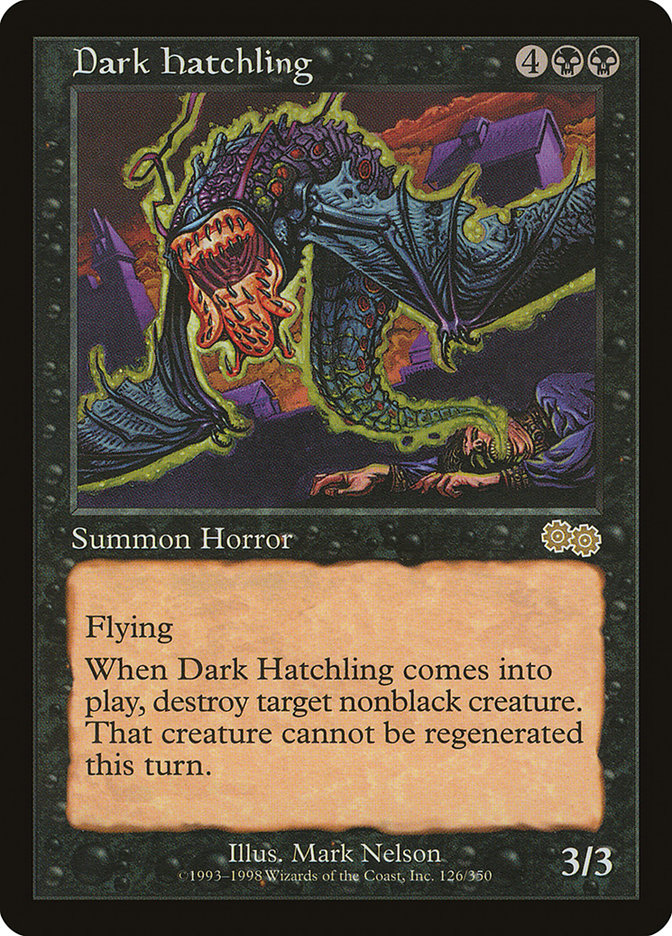 Dark Hatchling [Urza's Saga] | Dragon's Lair Comics and Fantasy Houston TX