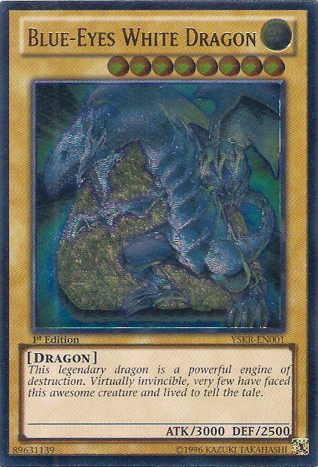 Blue-Eyes White Dragon (UTR) [YSKR-EN001] Ultimate Rare | Dragon's Lair Comics and Fantasy Houston TX