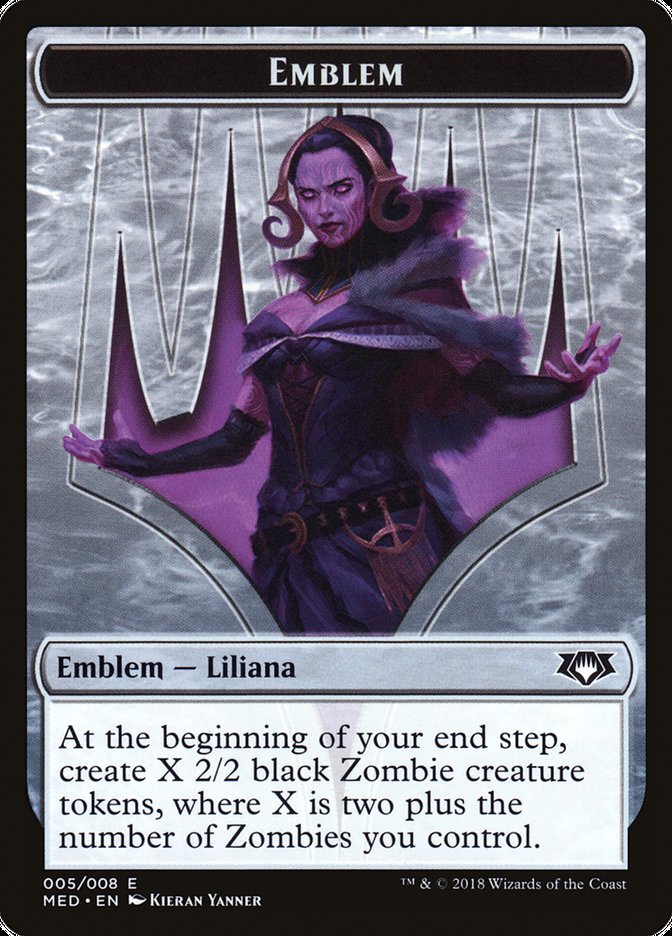 Liliana, the Last Hope Emblem [Mythic Edition Tokens] | Dragon's Lair Comics and Fantasy Houston TX