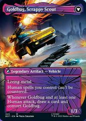 Goldbug, Humanity's Ally // Goldbug, Scrappy Scout (Shattered Glass) [Transformers] | Dragon's Lair Comics and Fantasy Houston TX