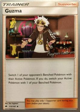 Guzma (115/147) (Garbanette - Magnus Pedersen) [World Championships 2018] | Dragon's Lair Comics and Fantasy Houston TX