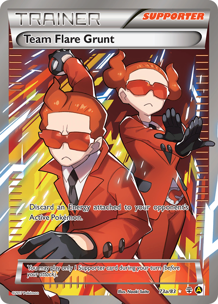 Team Flare Grunt (73a/83) [Alternate Art Promos] | Dragon's Lair Comics and Fantasy Houston TX