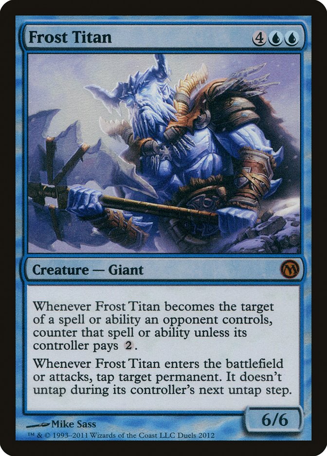 Frost Titan (Duels of the Planeswalkers Promos) [Duels of the Planeswalkers Promos 2011] | Dragon's Lair Comics and Fantasy Houston TX