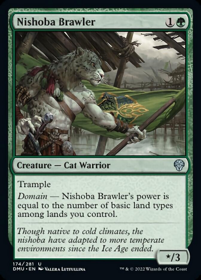 Nishoba Brawler [Dominaria United] | Dragon's Lair Comics and Fantasy Houston TX