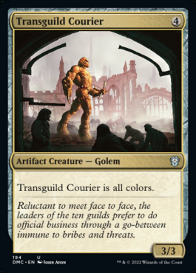 Transguild Courier [Dominaria United Commander] | Dragon's Lair Comics and Fantasy Houston TX