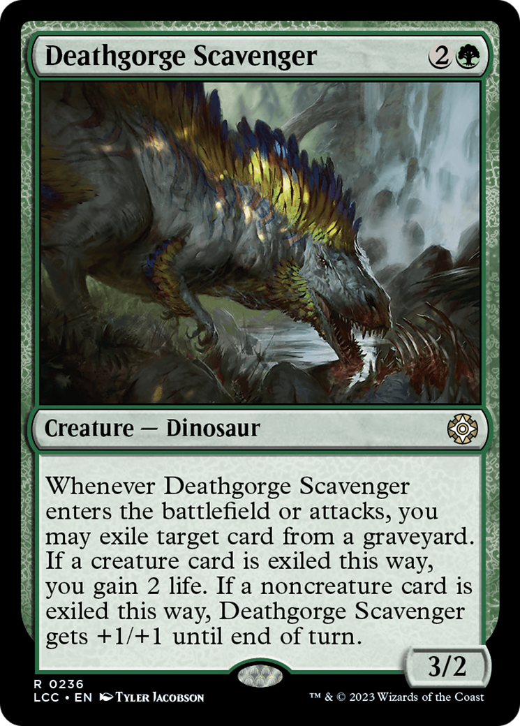 Deathgorge Scavenger [The Lost Caverns of Ixalan Commander] | Dragon's Lair Comics and Fantasy Houston TX