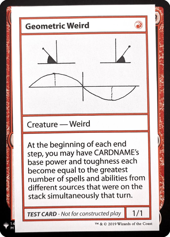 Geometric Weird [Mystery Booster Playtest Cards] | Dragon's Lair Comics and Fantasy Houston TX