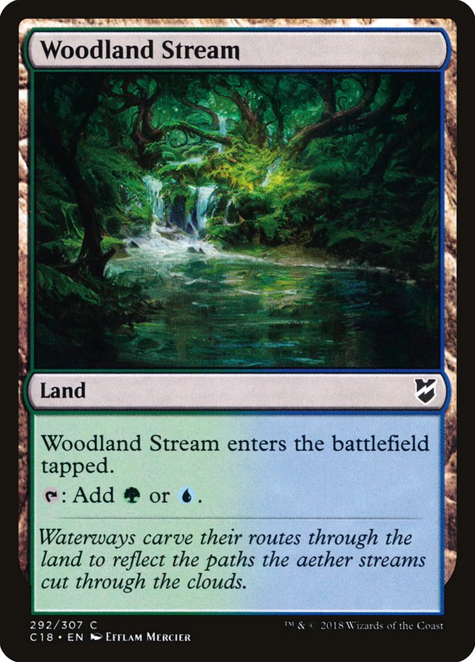 Woodland Stream [Commander 2018] | Dragon's Lair Comics and Fantasy Houston TX