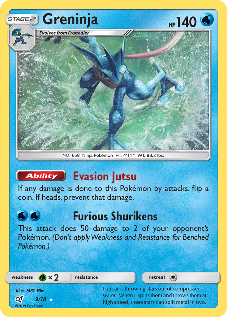 Greninja (9/18) [Sun & Moon: Detective Pikachu] | Dragon's Lair Comics and Fantasy Houston TX