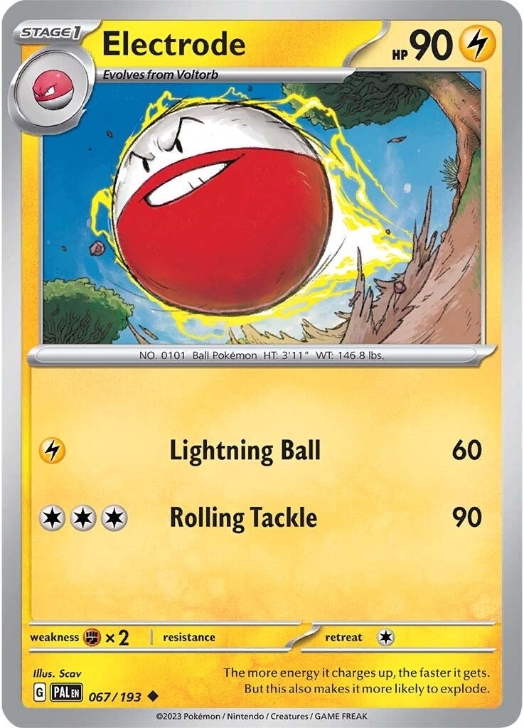 Electrode (067/193) [Scarlet & Violet: Paldea Evolved] | Dragon's Lair Comics and Fantasy Houston TX