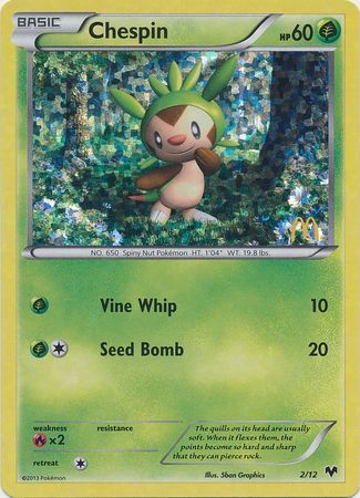 Chespin (2/12) [McDonald's Promos: 2014 Collection] | Dragon's Lair Comics and Fantasy Houston TX