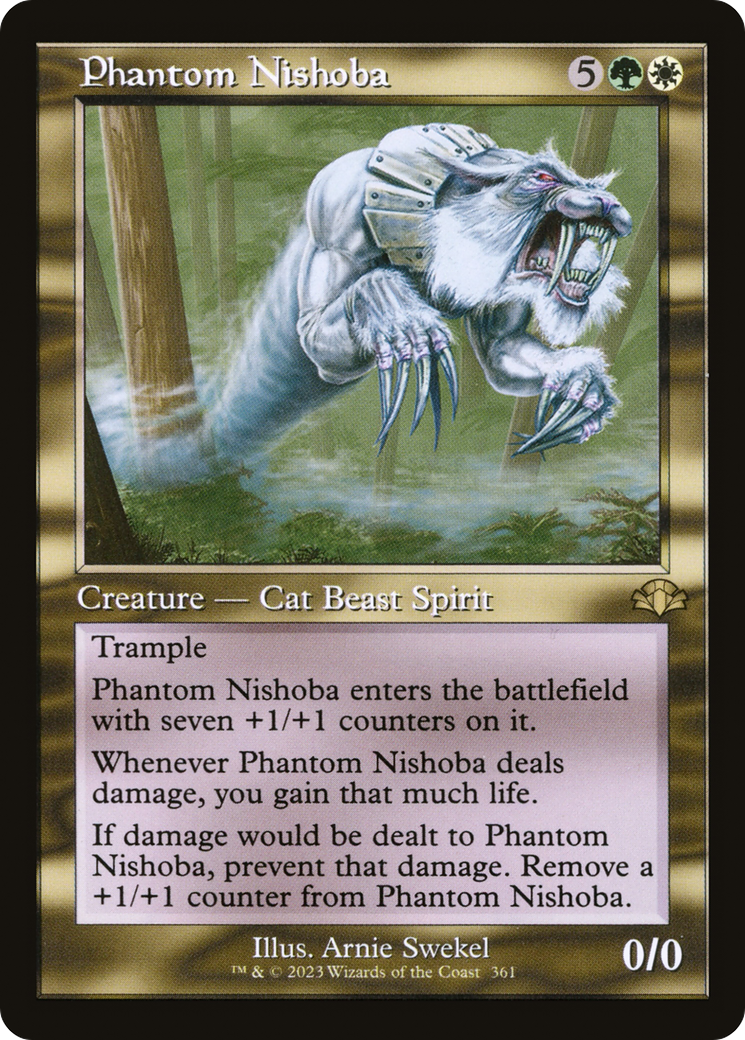 Phantom Nishoba (Retro) [Dominaria Remastered] | Dragon's Lair Comics and Fantasy Houston TX