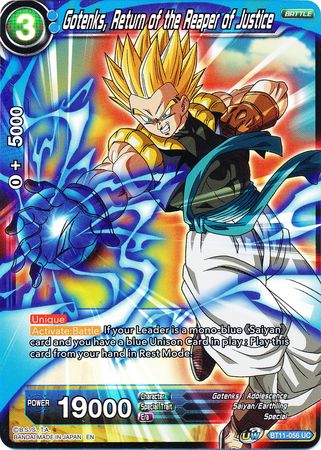 Gotenks, Return of the Reaper of Justice (BT11-056) [Vermilion Bloodline 2nd Edition] | Dragon's Lair Comics and Fantasy Houston TX