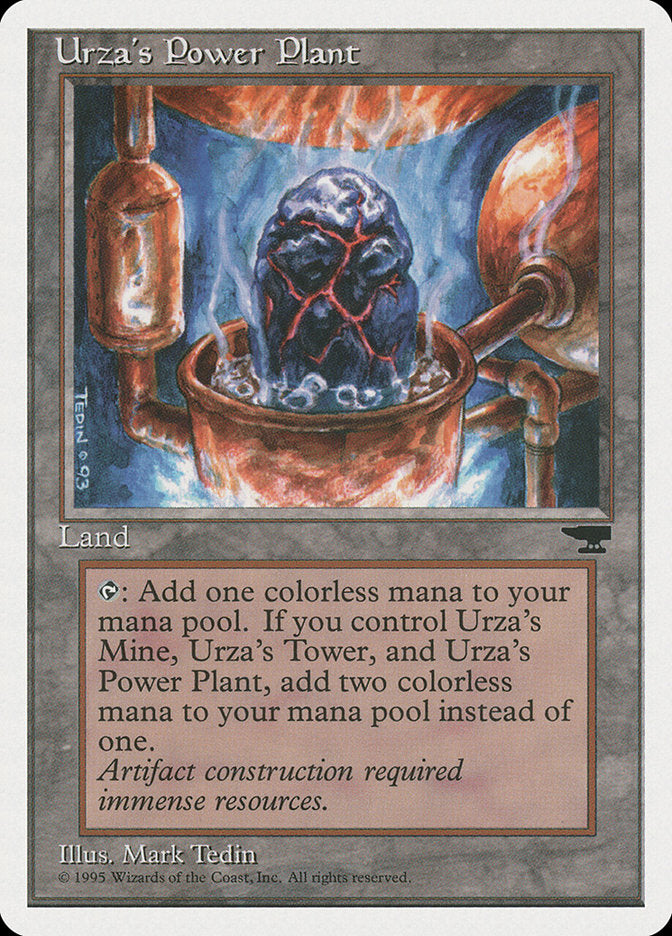 Urza's Power Plant (Boiling Rock) [Chronicles] | Dragon's Lair Comics and Fantasy Houston TX