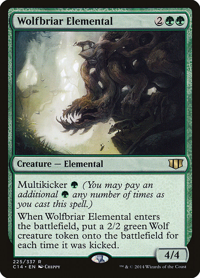 Wolfbriar Elemental [Commander 2014] | Dragon's Lair Comics and Fantasy Houston TX