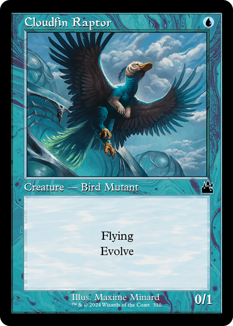 Cloudfin Raptor (Retro Frame) [Ravnica Remastered] | Dragon's Lair Comics and Fantasy Houston TX