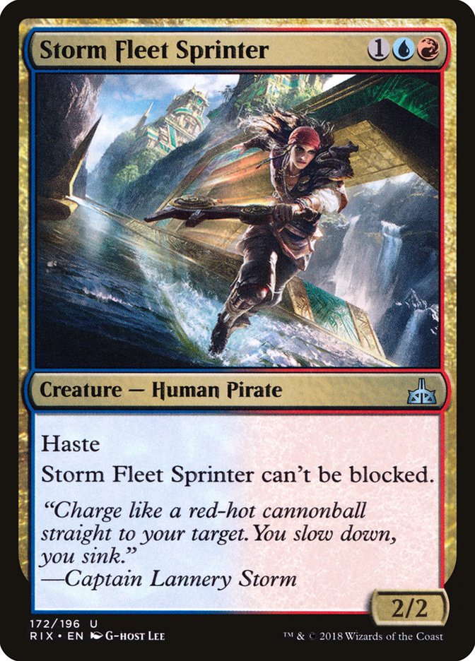 Storm Fleet Sprinter [Rivals of Ixalan] | Dragon's Lair Comics and Fantasy Houston TX