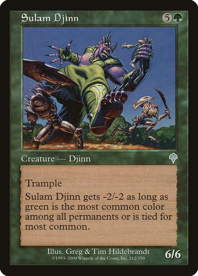 Sulam Djinn [Invasion] | Dragon's Lair Comics and Fantasy Houston TX