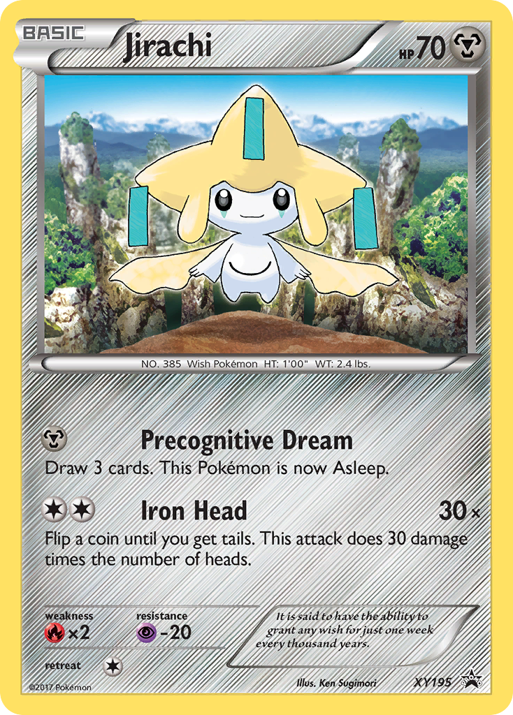 Jirachi (XY195) [XY: Black Star Promos] | Dragon's Lair Comics and Fantasy Houston TX