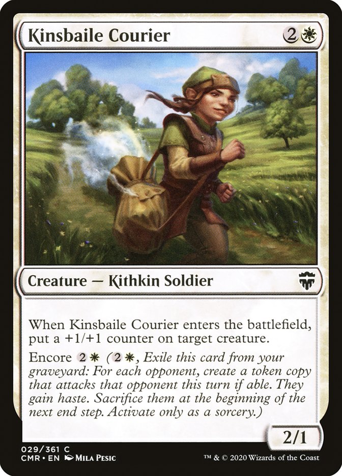 Kinsbaile Courier [Commander Legends] | Dragon's Lair Comics and Fantasy Houston TX