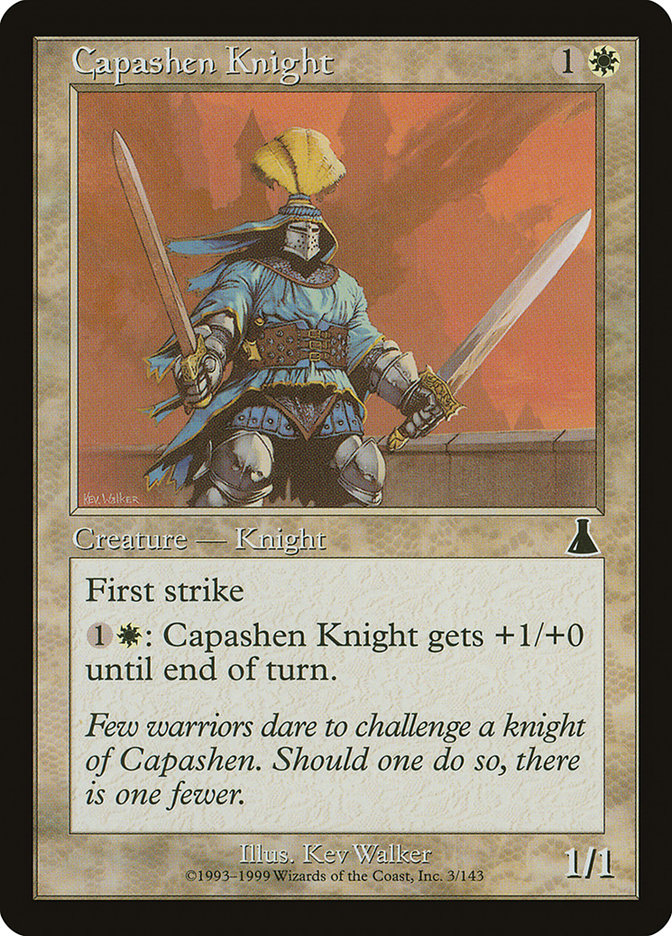 Capashen Knight [Urza's Destiny] | Dragon's Lair Comics and Fantasy Houston TX