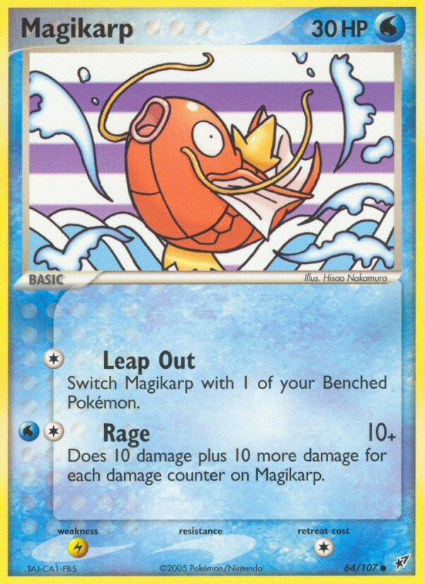 Magikarp (64/107) [EX: Deoxys] | Dragon's Lair Comics and Fantasy Houston TX