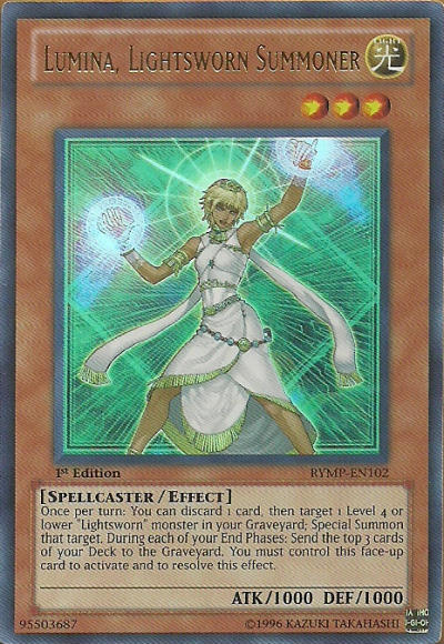 Lumina, Lightsworn Summoner [RYMP-EN102] Ultra Rare | Dragon's Lair Comics and Fantasy Houston TX