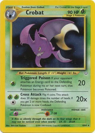 Crobat (4/64) [Neo Revelation Unlimited] | Dragon's Lair Comics and Fantasy Houston TX