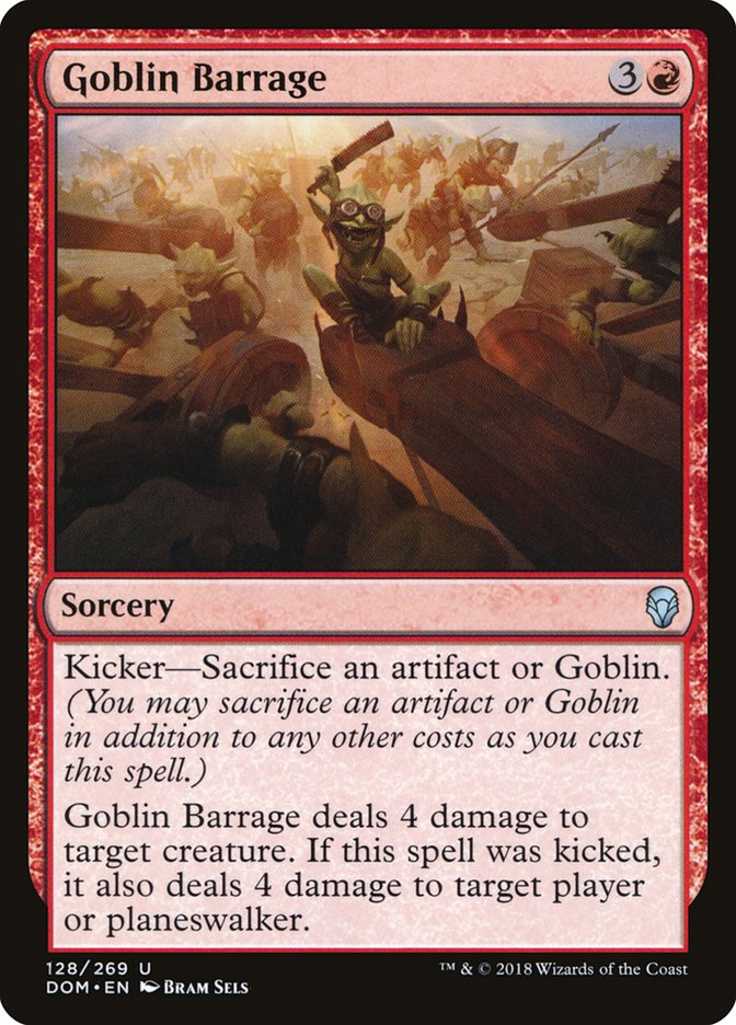 Goblin Barrage [Dominaria] | Dragon's Lair Comics and Fantasy Houston TX