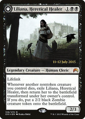 Liliana, Heretical Healer // Liliana, Defiant Necromancer [Magic Origins Prerelease Promos] | Dragon's Lair Comics and Fantasy Houston TX