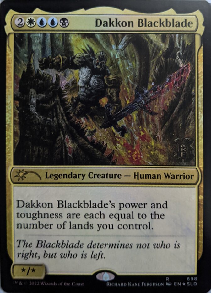 Dakkon Blackblade [Secret Lair Drop Promos] | Dragon's Lair Comics and Fantasy Houston TX