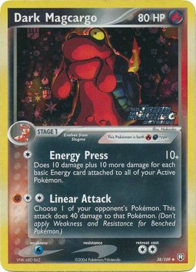 Dark Magcargo (38/109) (Stamped) [EX: Team Rocket Returns] | Dragon's Lair Comics and Fantasy Houston TX