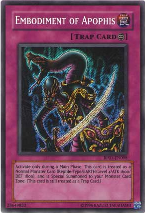 Embodiment of Apophis [RP01-EN098] Secret Rare | Dragon's Lair Comics and Fantasy Houston TX