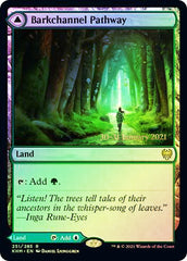 Barkchannel Pathway // Tidechannel Pathway [Kaldheim Prerelease Promos] | Dragon's Lair Comics and Fantasy Houston TX