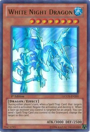 White Night Dragon [LCGX-EN205] Ultra Rare | Dragon's Lair Comics and Fantasy Houston TX