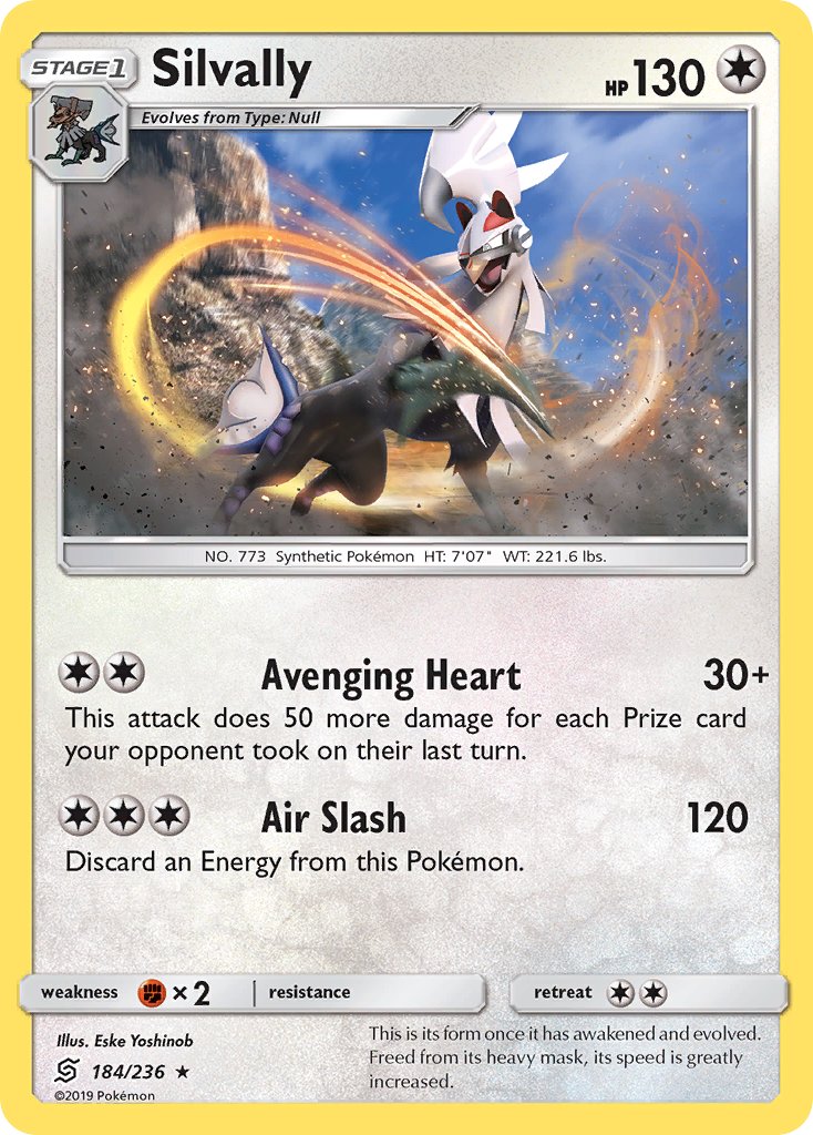 Silvally (184/236) (Theme Deck Exclusive) [Sun & Moon: Unified Minds] | Dragon's Lair Comics and Fantasy Houston TX