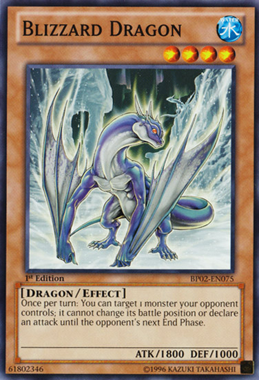 Blizzard Dragon [BP02-EN075] Mosaic Rare | Dragon's Lair Comics and Fantasy Houston TX