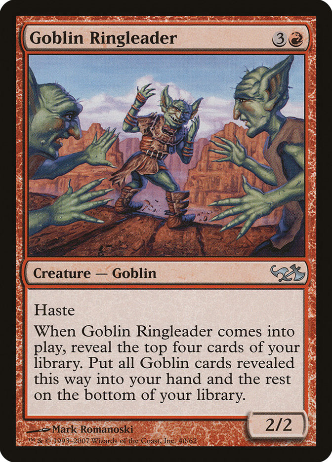 Goblin Ringleader [Duel Decks: Elves vs. Goblins] | Dragon's Lair Comics and Fantasy Houston TX