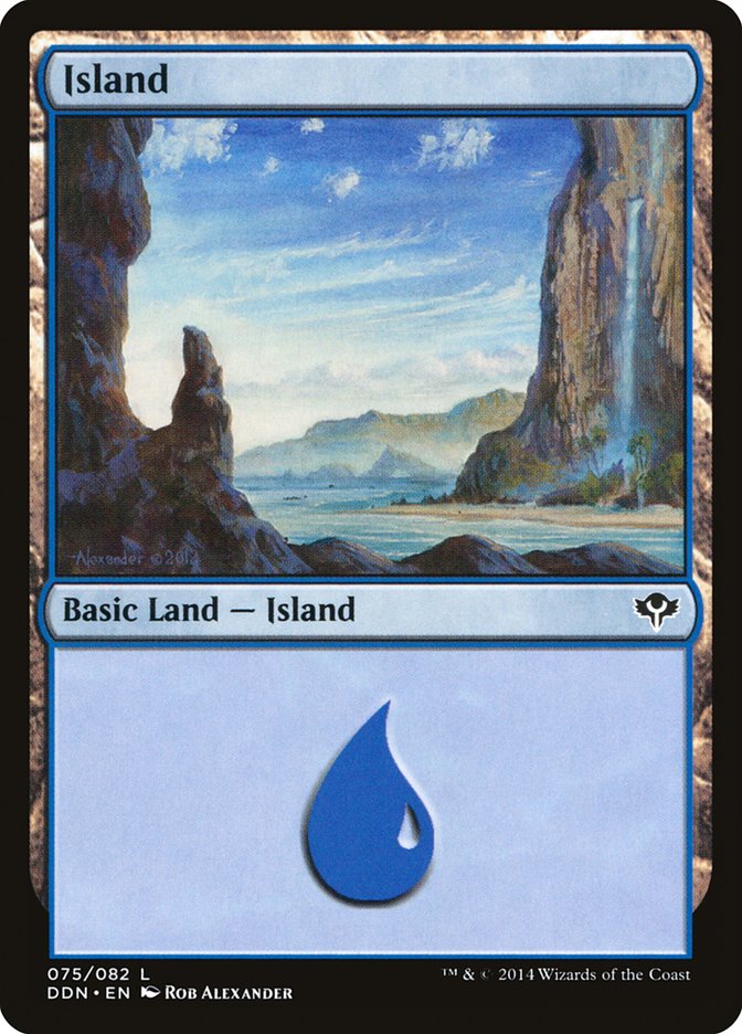 Island (75) [Duel Decks: Speed vs. Cunning] | Dragon's Lair Comics and Fantasy Houston TX