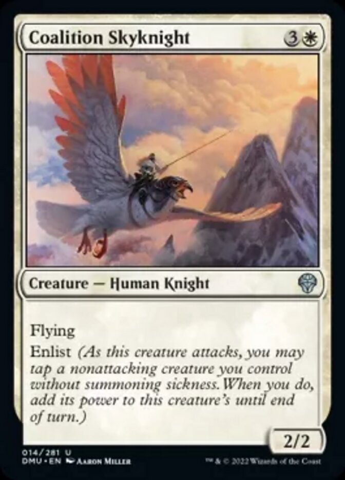 Coalition Skyknight [Dominaria United] | Dragon's Lair Comics and Fantasy Houston TX