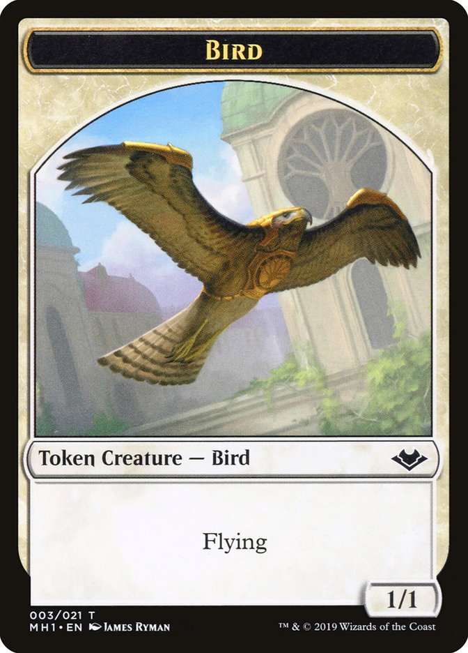 Bird Token [Modern Horizons Tokens] | Dragon's Lair Comics and Fantasy Houston TX